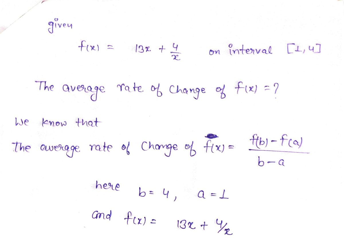 Calculus homework question answer, step 1, image 1